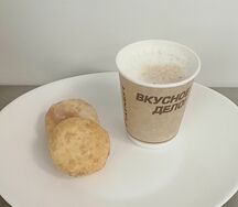 2 сырника и капучино