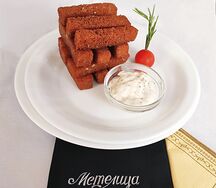 Чесночные гренки
