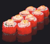 Лава с крабом и креветкой