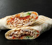 Шаурма мини Домашняя с курицей