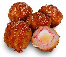 Онигири фрайд-болл L, (5шт)