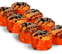 Запеченный с креветкой