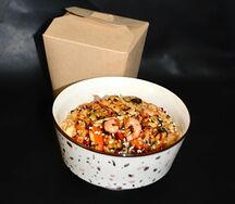Тяхан с морепродуктами