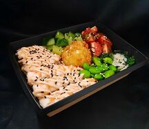 Поке с креветкой