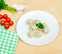 Нежные пельмени с курочкой