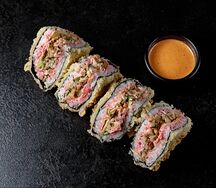 Рисовый сэндвич с курицей