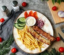 Комплексный обед с куриным люля