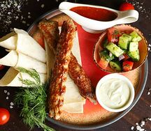 Люля-кебаб из свинины