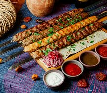 Люля-кебаб куриный с сыром качотта