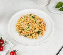 Салат из капусты с курицей 