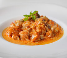 Курица с овощами