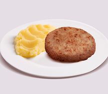 Котлета и картофельное пюре