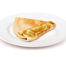Блин с картофелем
