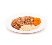 Гречка с овощами