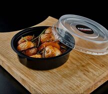 Картофель с чесночным маслом и розмарином