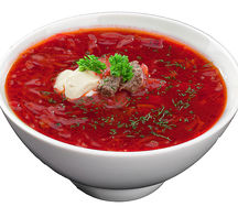 Борщ с говядиной
