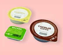 Набор Соевый соус, васаби, имбирь