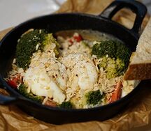 Шакшука греческая белая