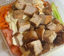 Сытная коробочка со свининой