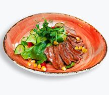 Фреш салат с ростбифом