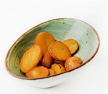 Картофель беби на углях