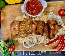 Шашлык из cвинoй шейки