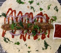 Люля из курицы в лаваше