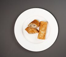 Блины с курицей и грибами