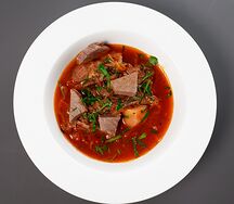 Борщ с говядиной