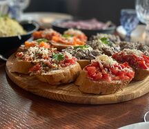 Брукетта сливочно-грибная с пармезаном