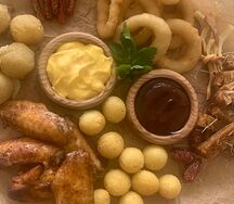 Большой сет закусок фри