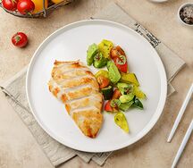 Куриная грудка c овощами