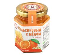 Конфитюр апельсиновый с медом и курагой
