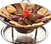 Садж из курицы с овощами