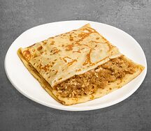 Блин с капустой и яйцом
