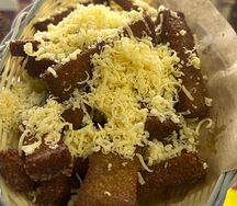Гренки c сыром