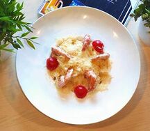 Паста с креветками