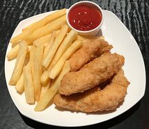 Криспы с картошкой фри