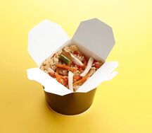 Рис с овощами и курицей