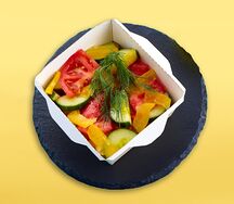 Салат Овощной с оливковым маслом