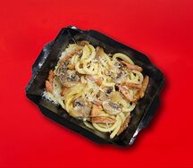 Паста Курица с грибами 