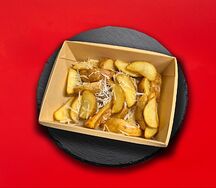Картофель Айдахо с пармезаном