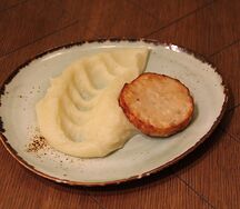 Куриная котлетка с пюре