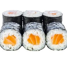 Маки с лососем