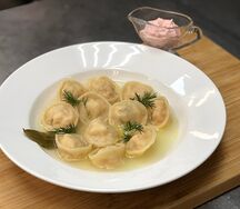 Пельмешки с морепродуктами