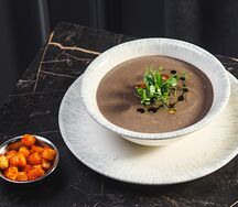 Грибной c сухарями