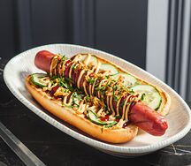 Хот-дог говяжий