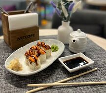 Ролл Запеченный с лососем