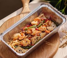 Вок с морепродуктами