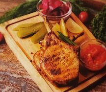 Корейка свиная с аджикой
